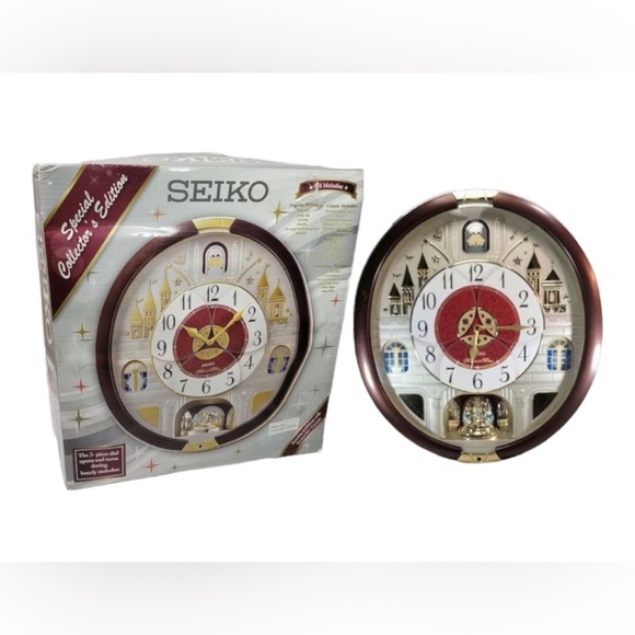 Seiko Melodies In Motion Collector's Edition Wall Clock BNIB - Picture 1 of 9